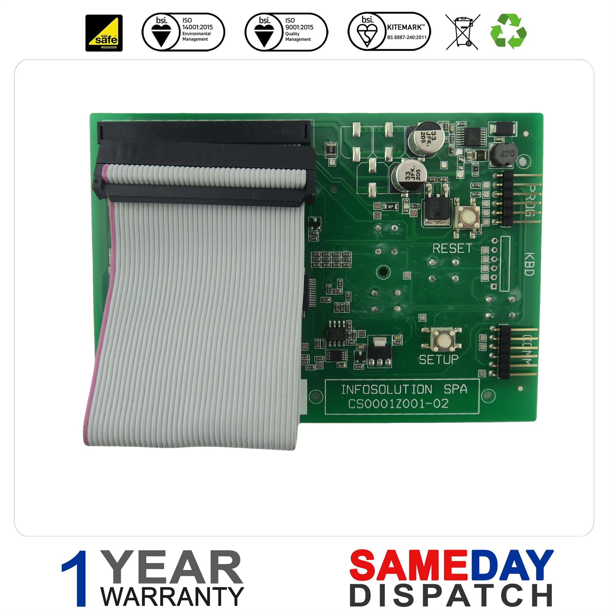 Heatrae Sadia Low Voltage Printed Circuit Board Himax 95611101