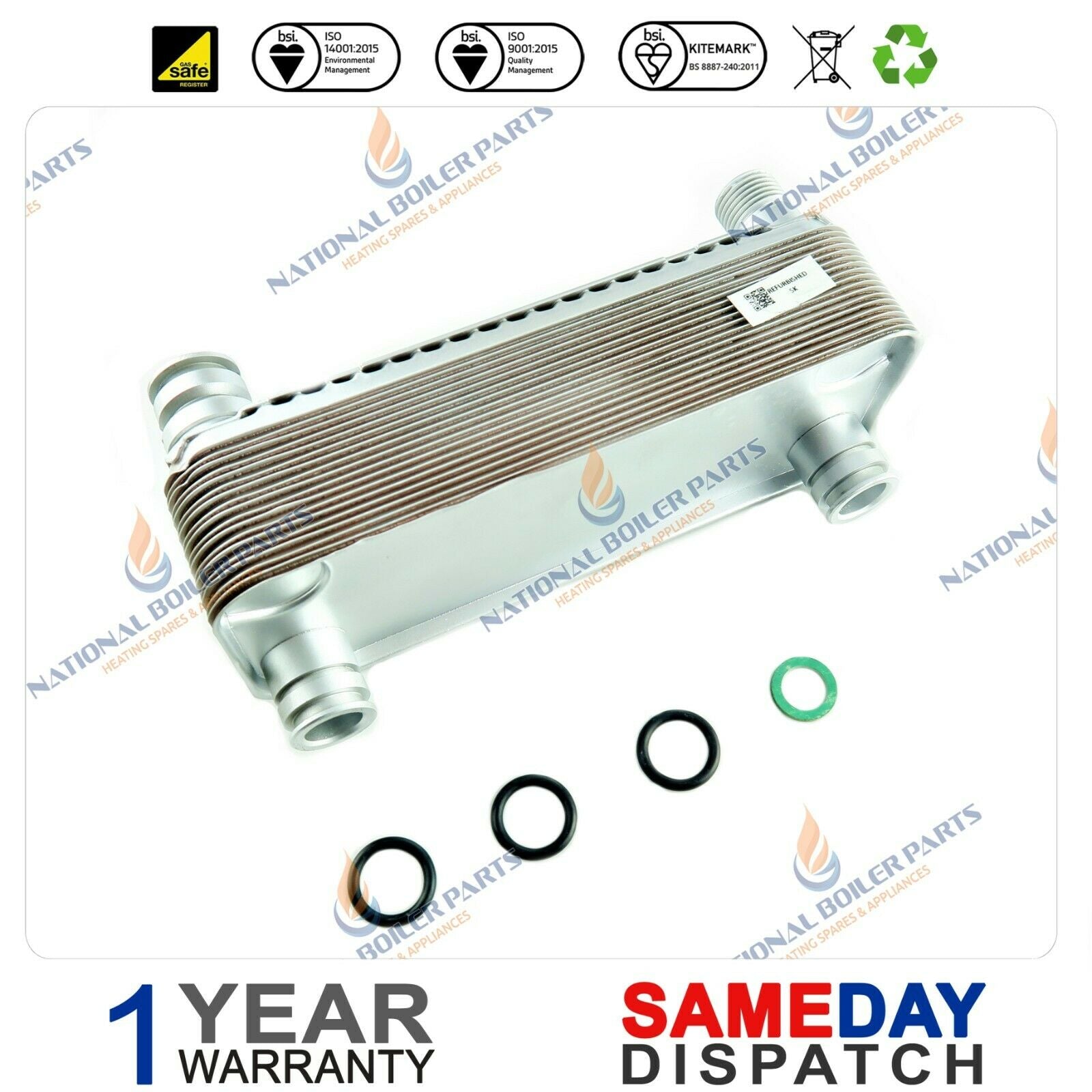 Worcester 18 Plate Heat Exchanger 87161019760