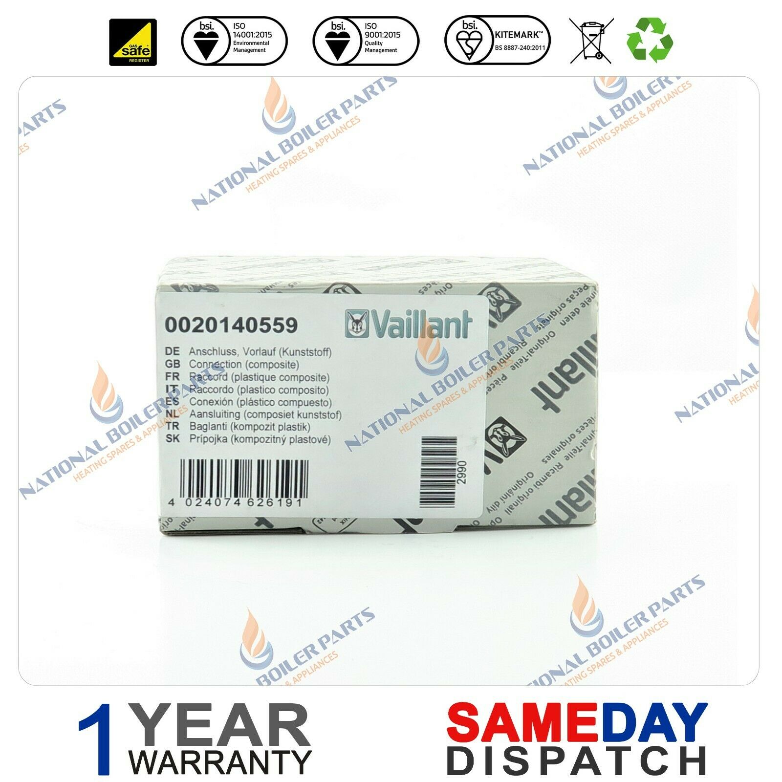 Vaillant Ecotec Pro Connection 0020140559