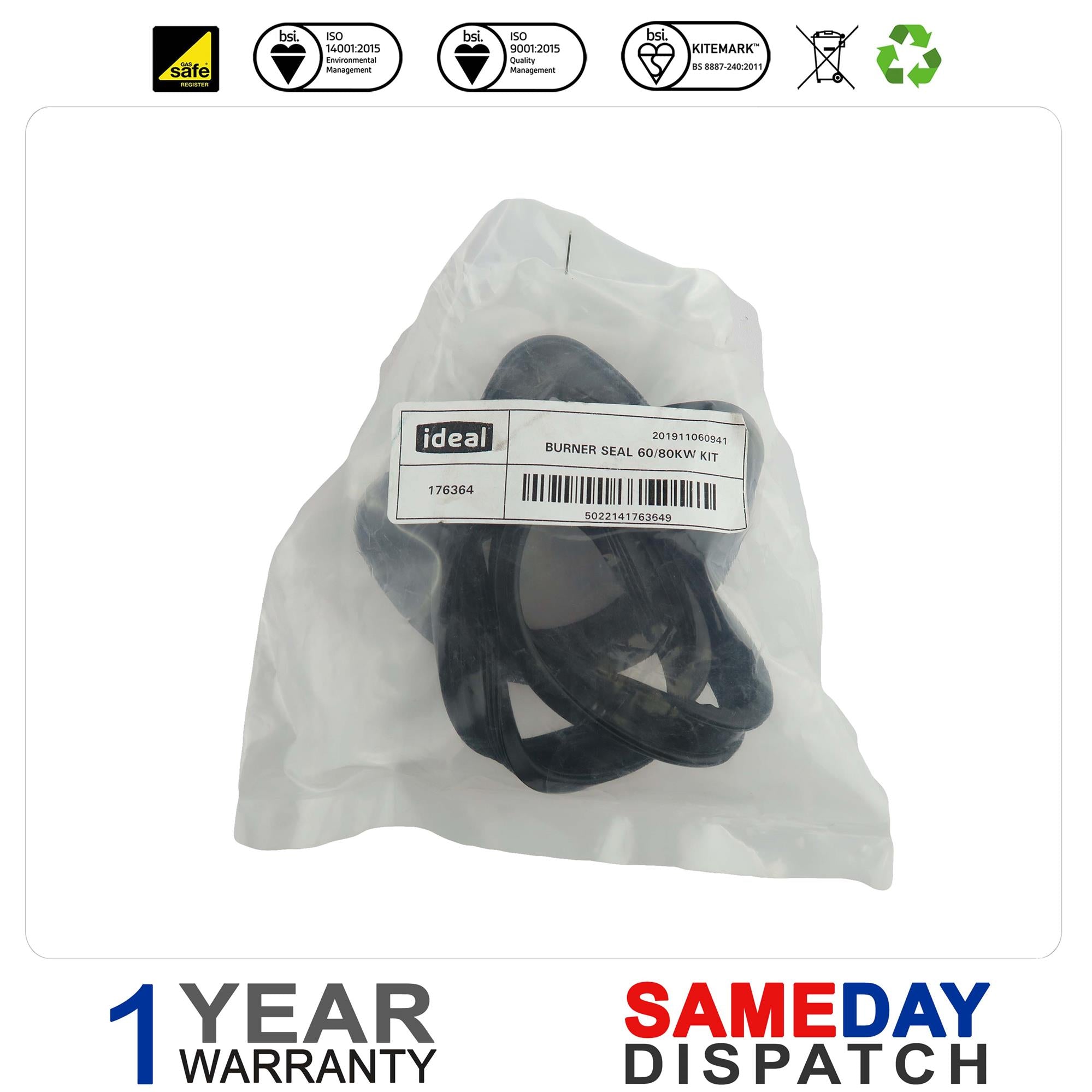 Ideal Boiler Burner Seal Kit 176364