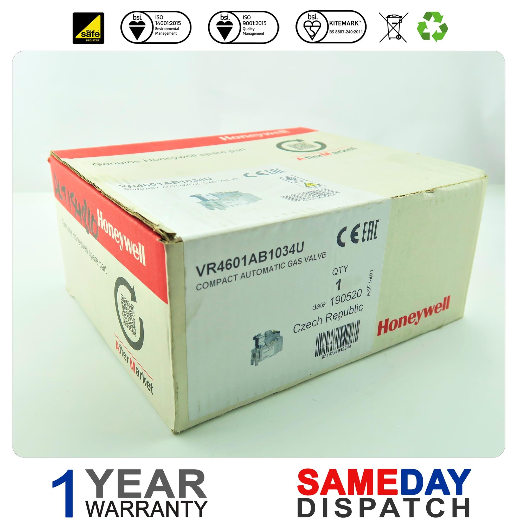 Ideal Concord Gas Valve 154810