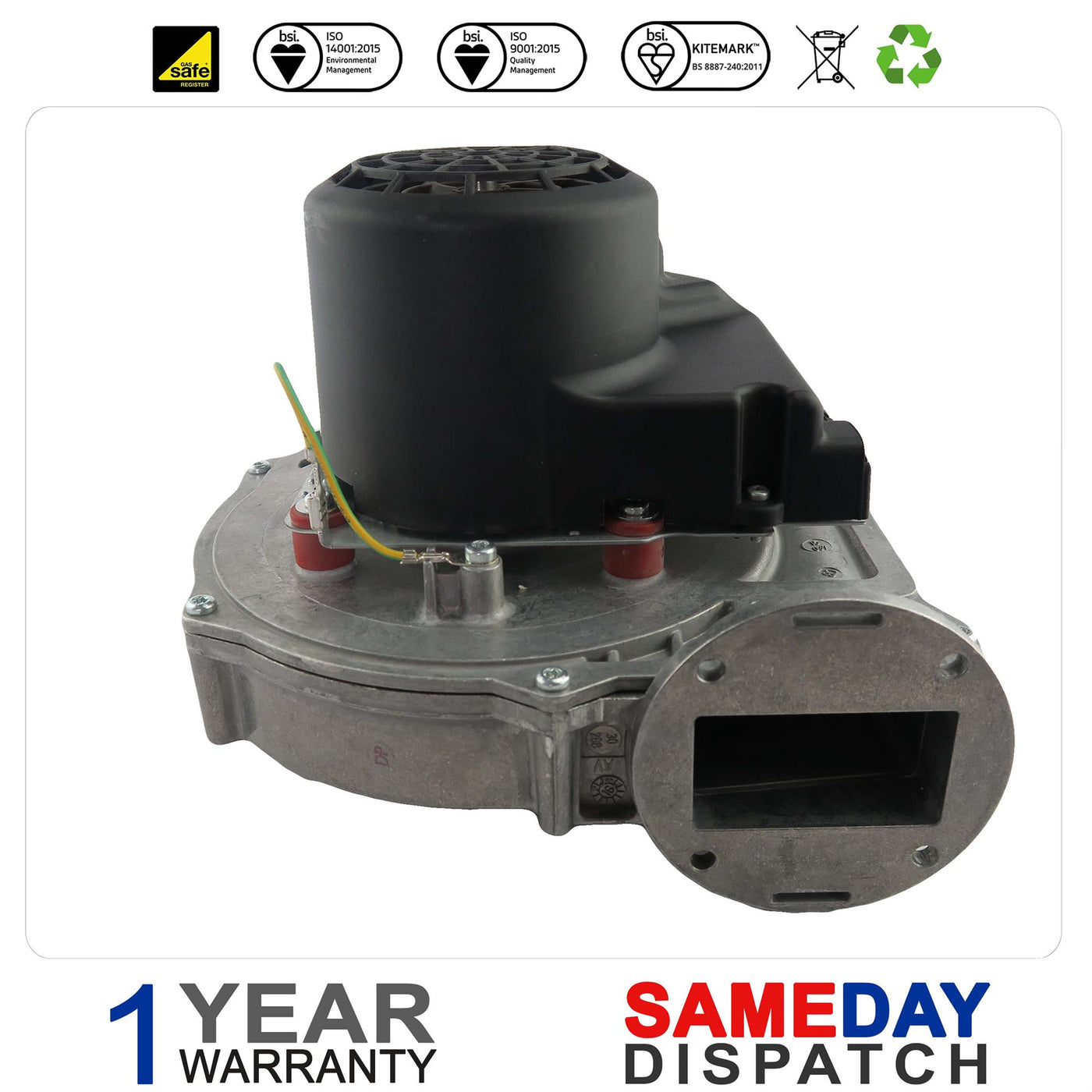 Potterton Commercial Boiler Fan RG148/1200-3633-010204-5132559