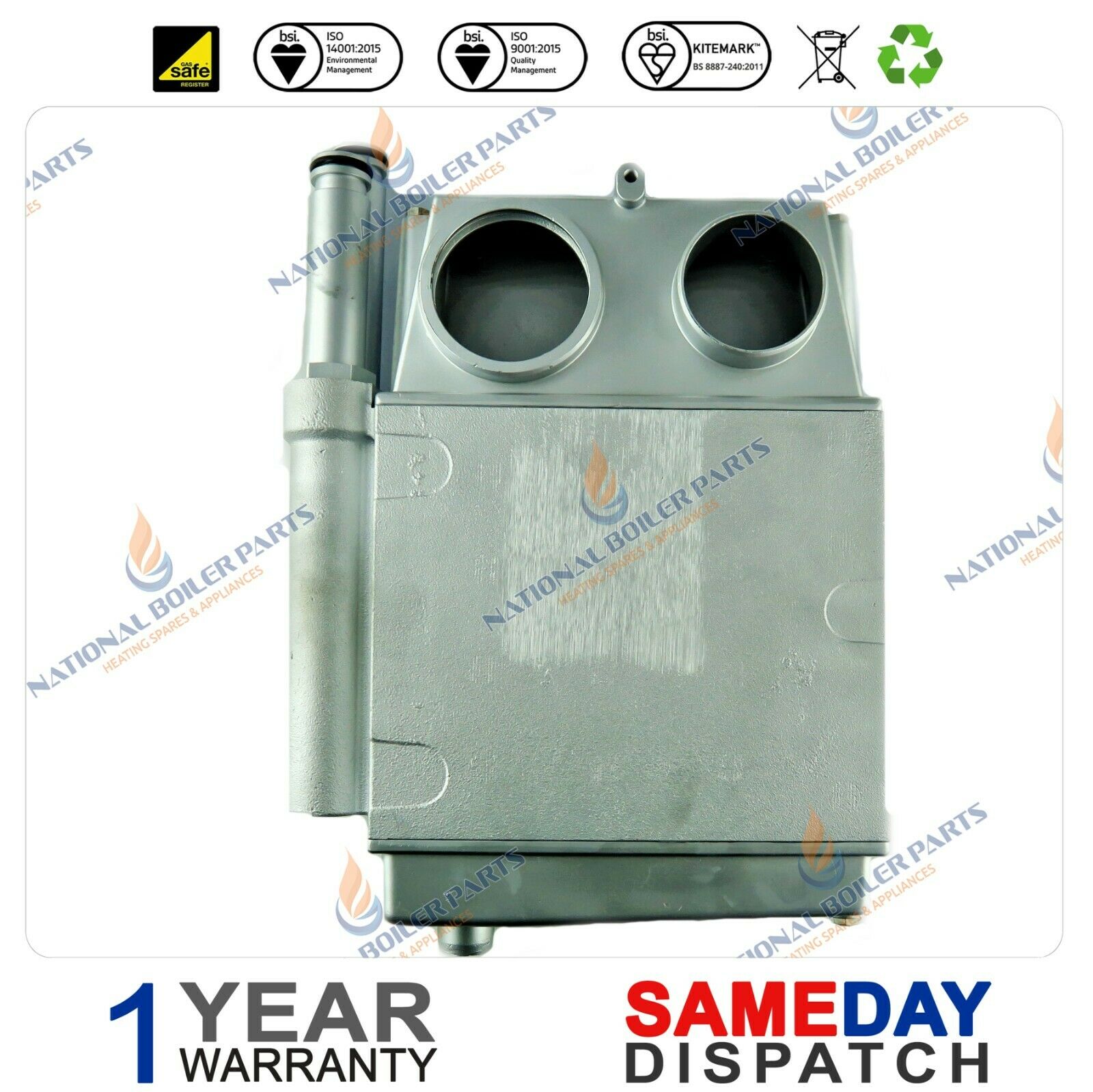 POTTERTON PERFORMA 9 12 15 18 21 24 SL BOILER SECONDARY HEAT EXCHANGER 5112331