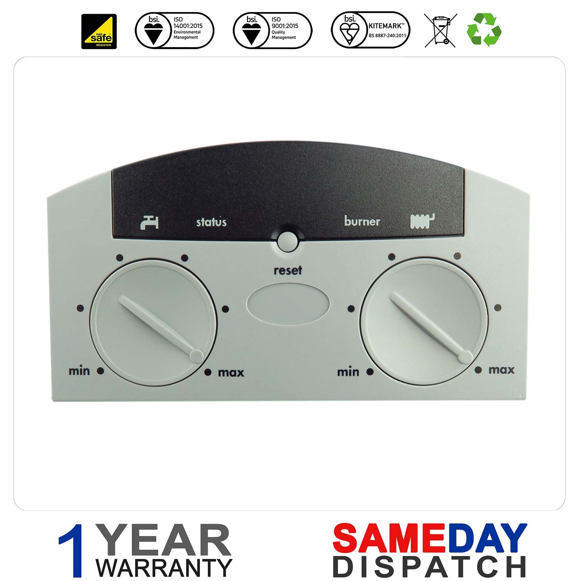 Ideal Boiler User Control PCB 170993