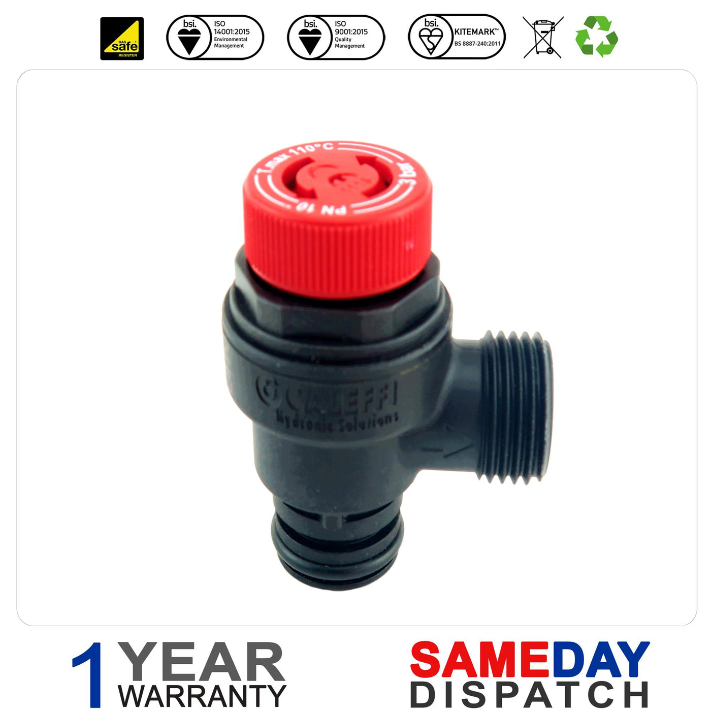 Vokera Mynute & Compact Pressure Relief Valve 20044364