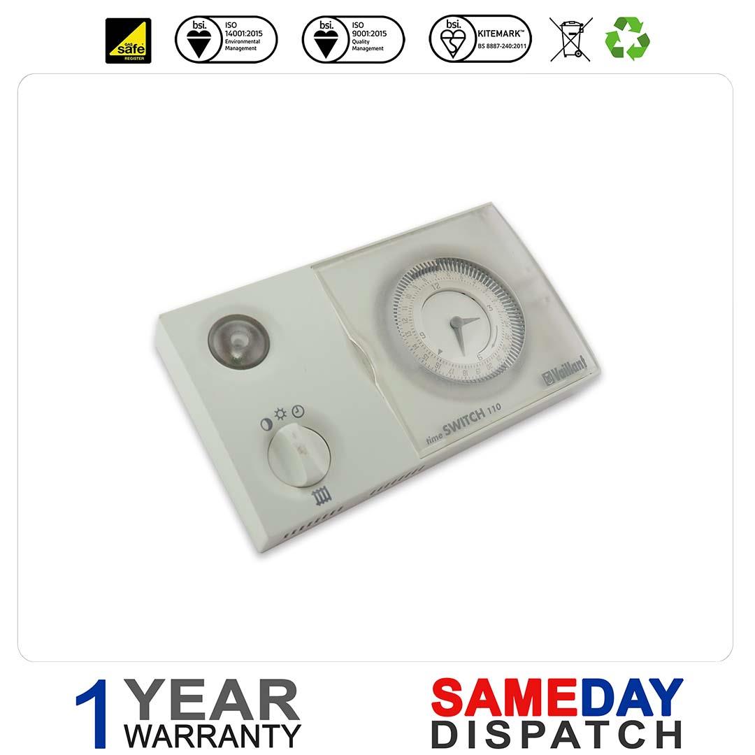 VAILLANT TURBOMAX PLUS TIME SWITCH 110 (24HR) 306741