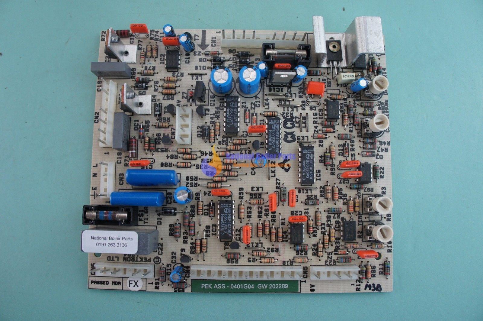 Glowworm (HONEYWELL) BOILER PCB 202289 800878 Type-2