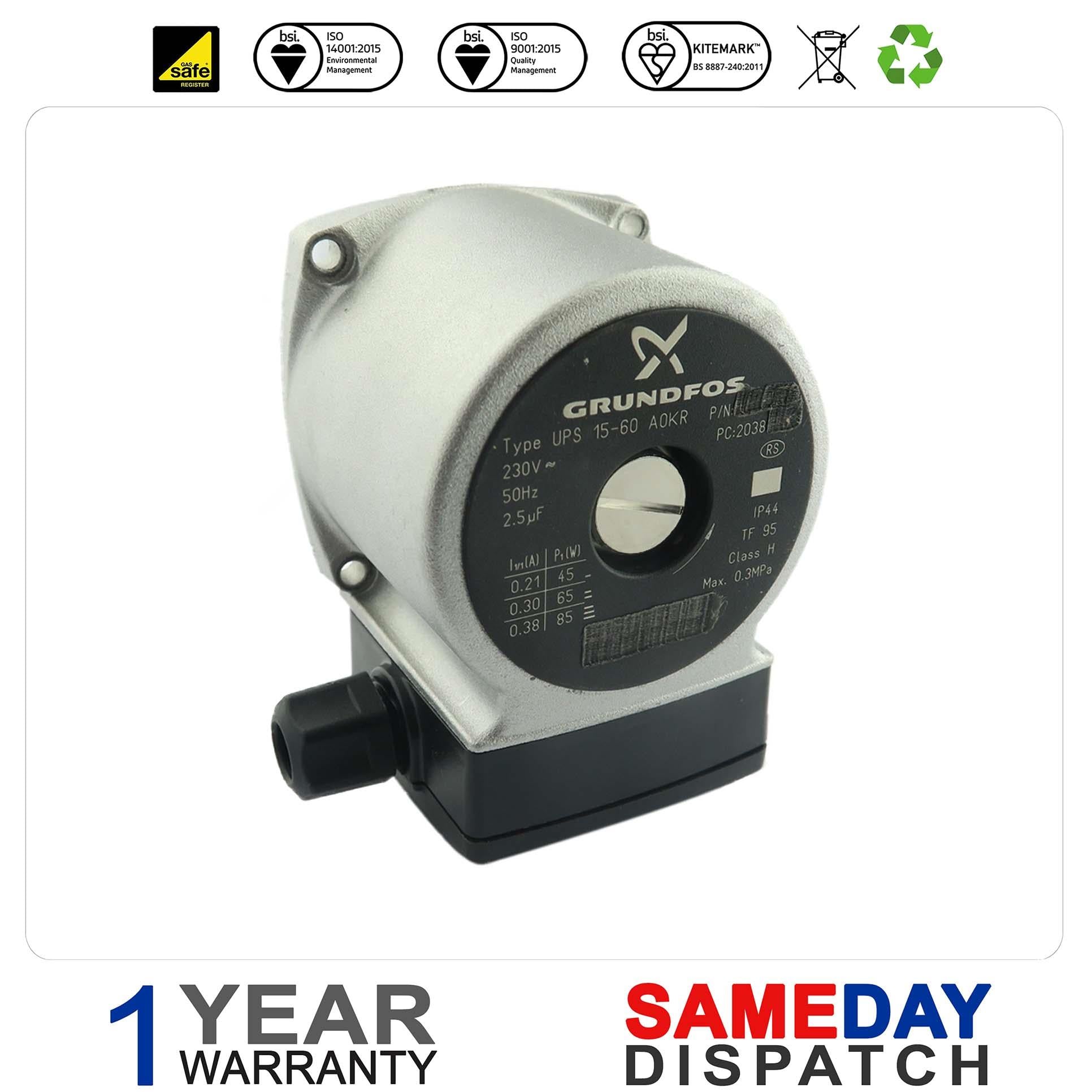 Ariston Chaffoteaux Boiler Replacement Pump HEAD for 61303461