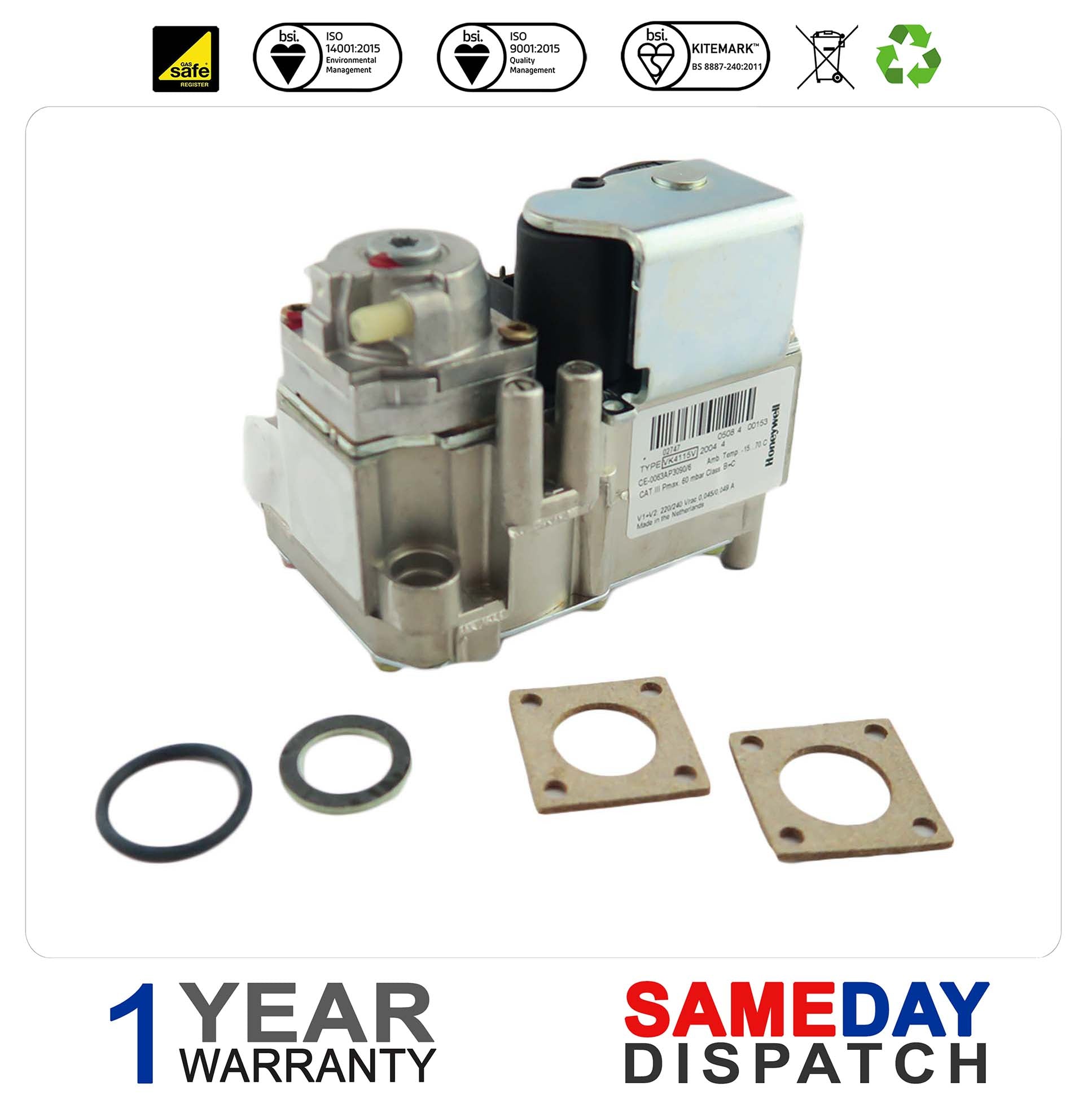 Ferroli Boiler Gas Valve 39810420