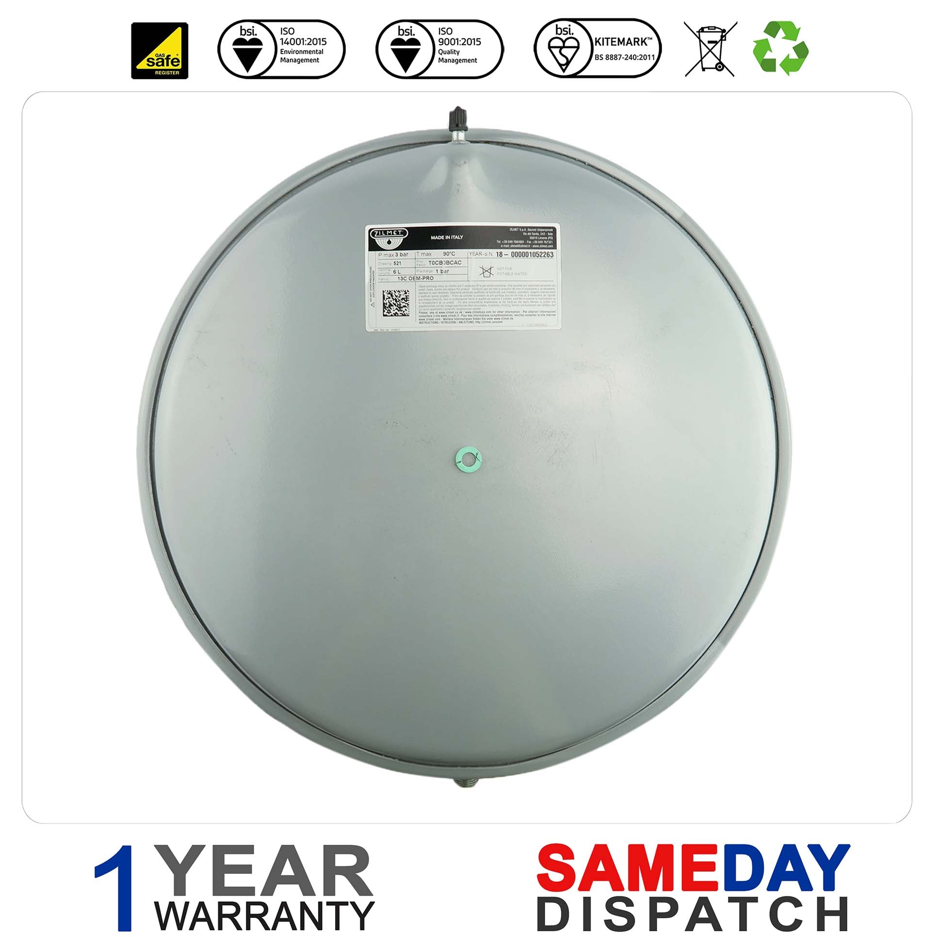 Ferroli Expansion Vessel 39800960