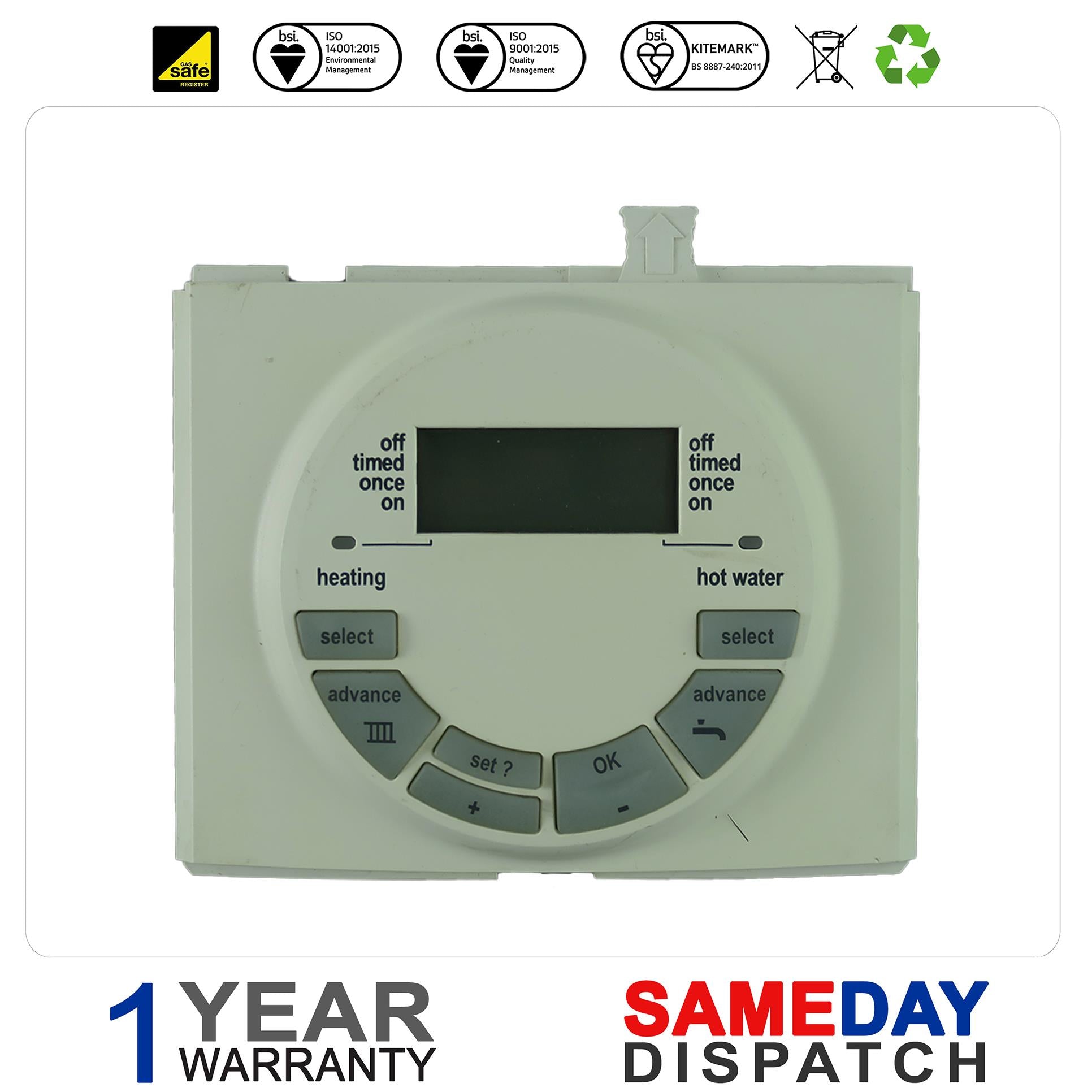 Worcester Twin Digital Programmer Dt20 7716192038 87161066650