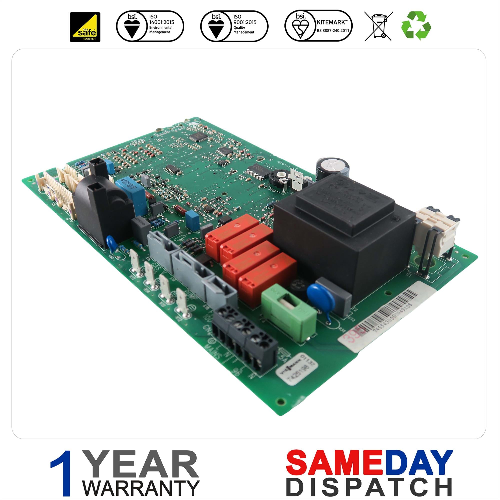 Viessmann Vitodens 100 W WB1C PCB 7841748 7838301 VBC113-C10.001 Old Type