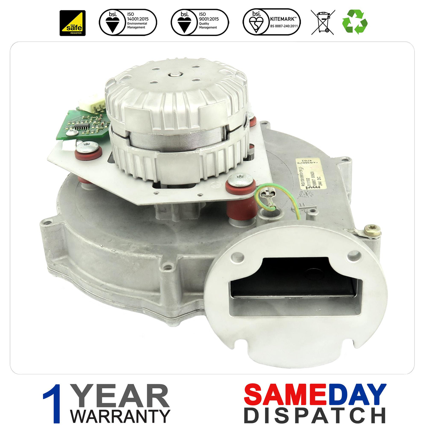 Ferroli Optimax Assembly Fan 39810540