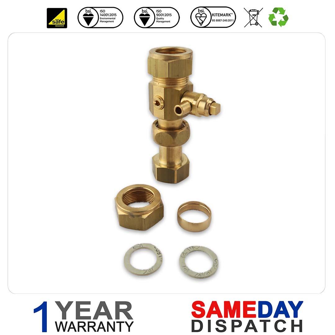 Vaillant Turbomax Plus Left and Right Service Cock Kit 135752