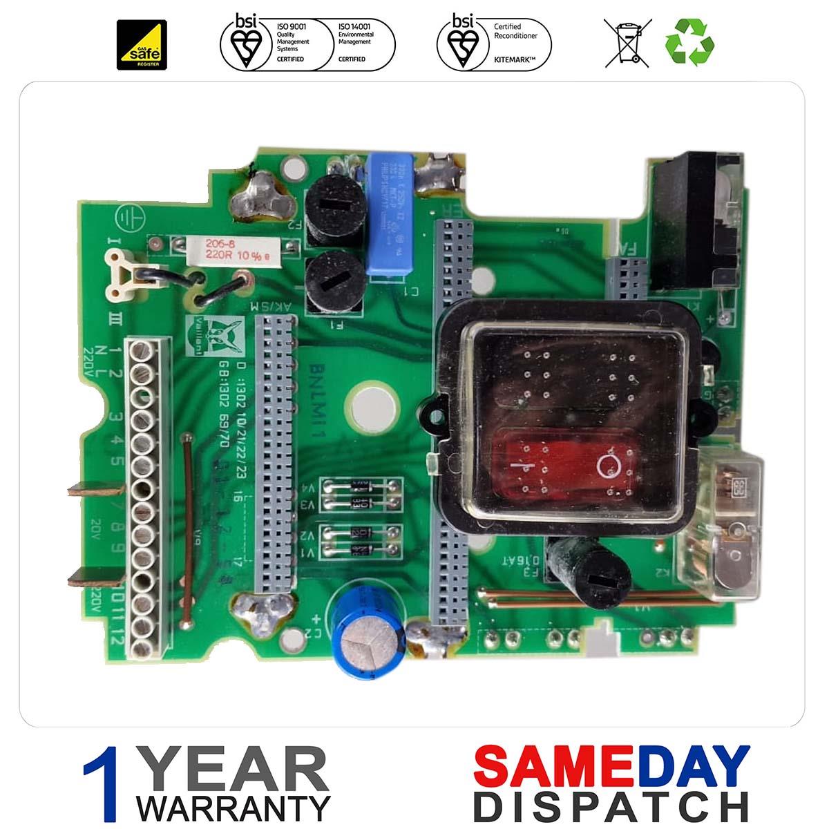 Vaillant Thermocompact Boiler Pcb 130272