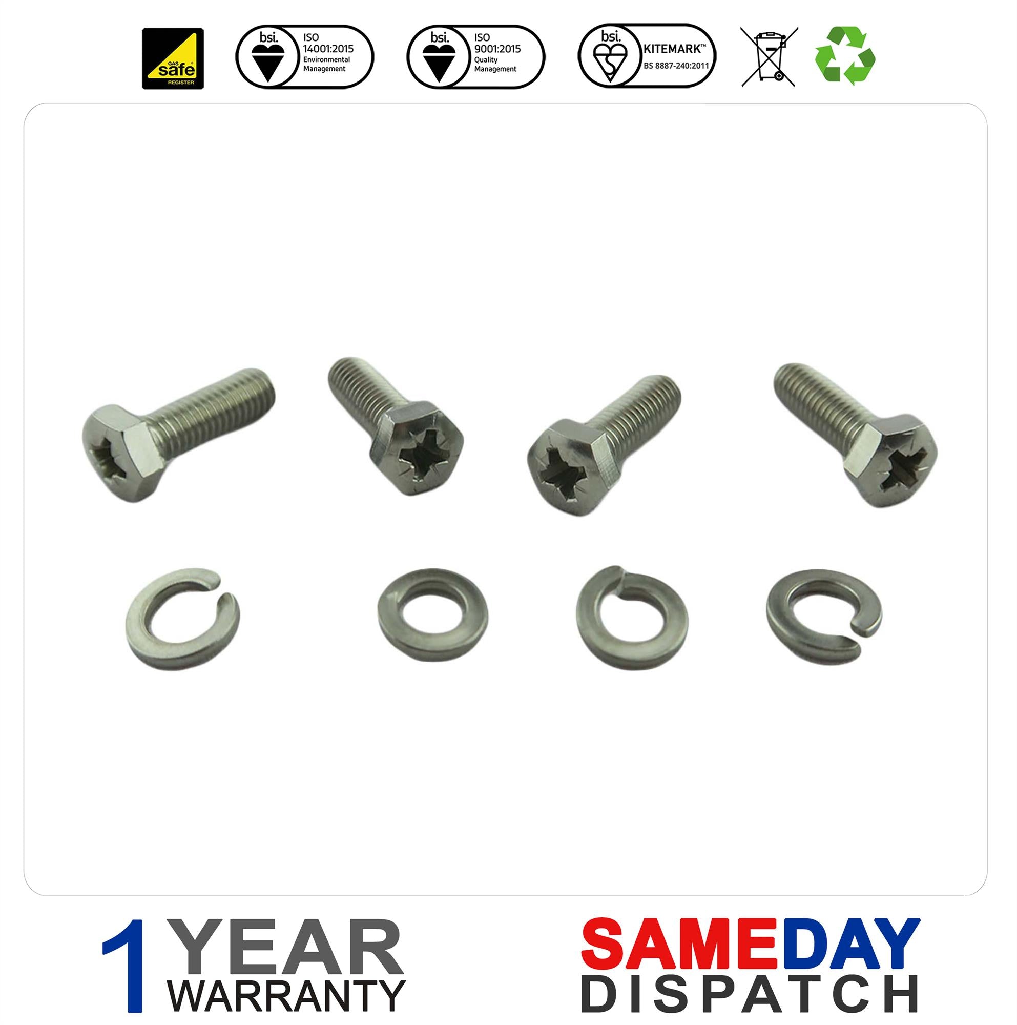 Baxi Main Heat Erp Screw Set SS Hex 247173