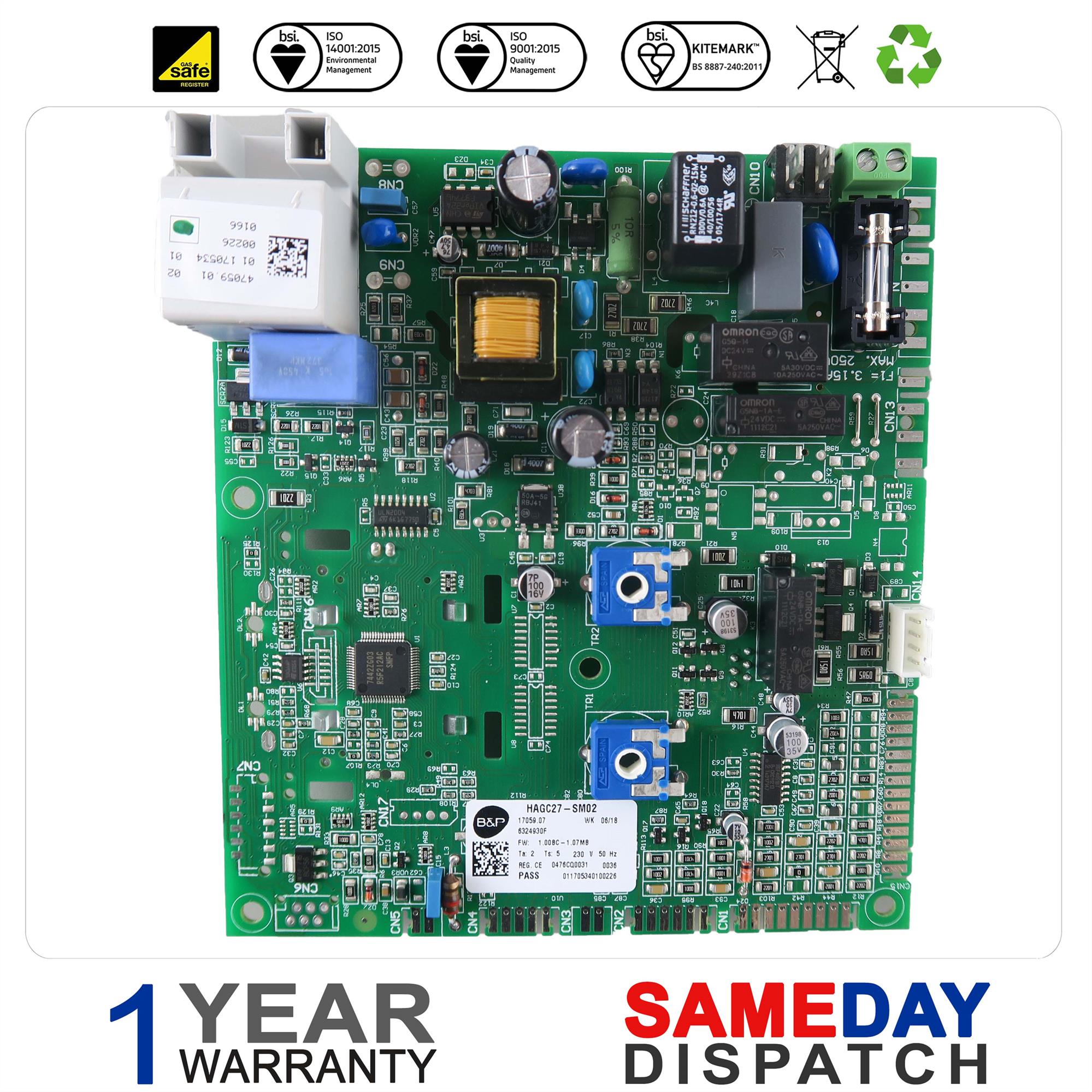 Sime Boiler PCB 6324930