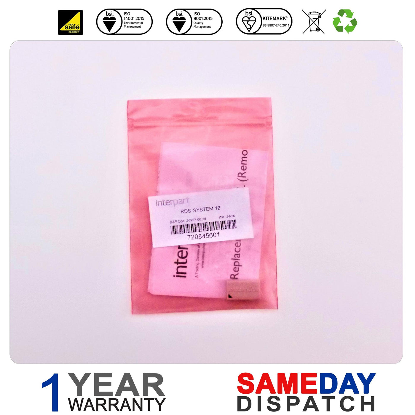 Removable Data Stick RDS System 720845601