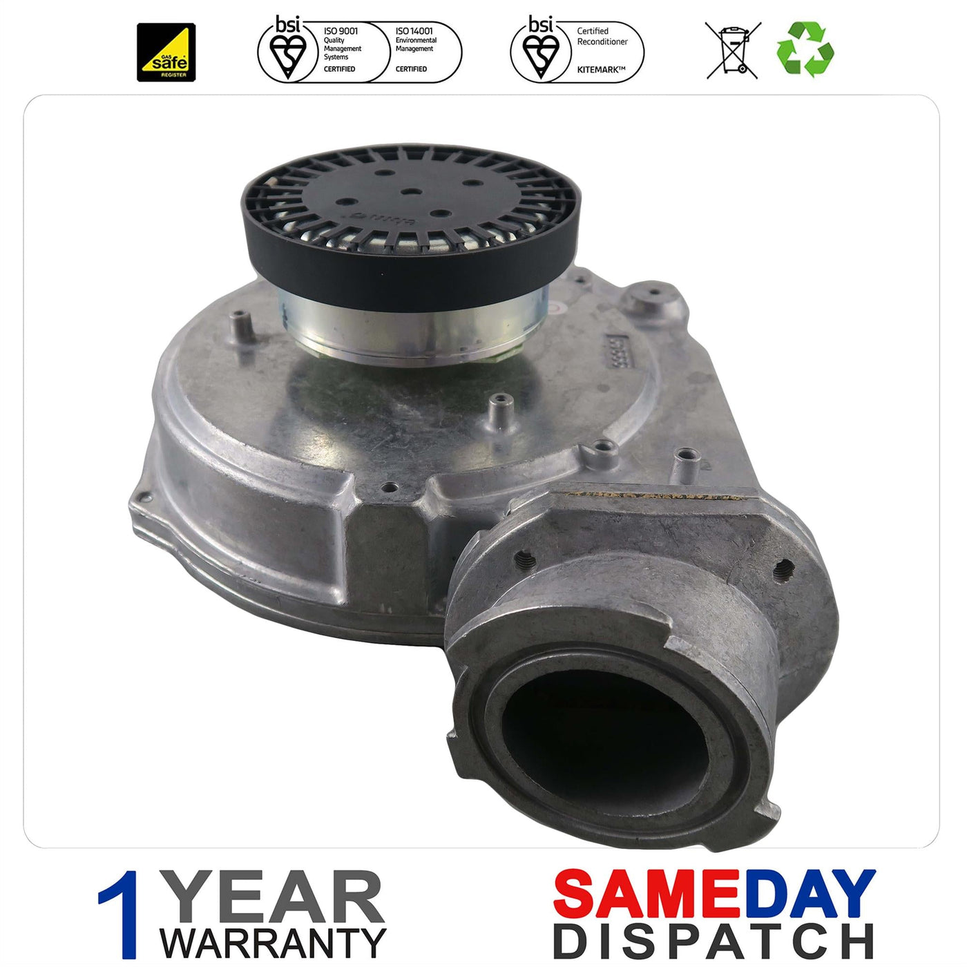 Ideal Response 100 & 120 Boiler Fan Assembly 139368
