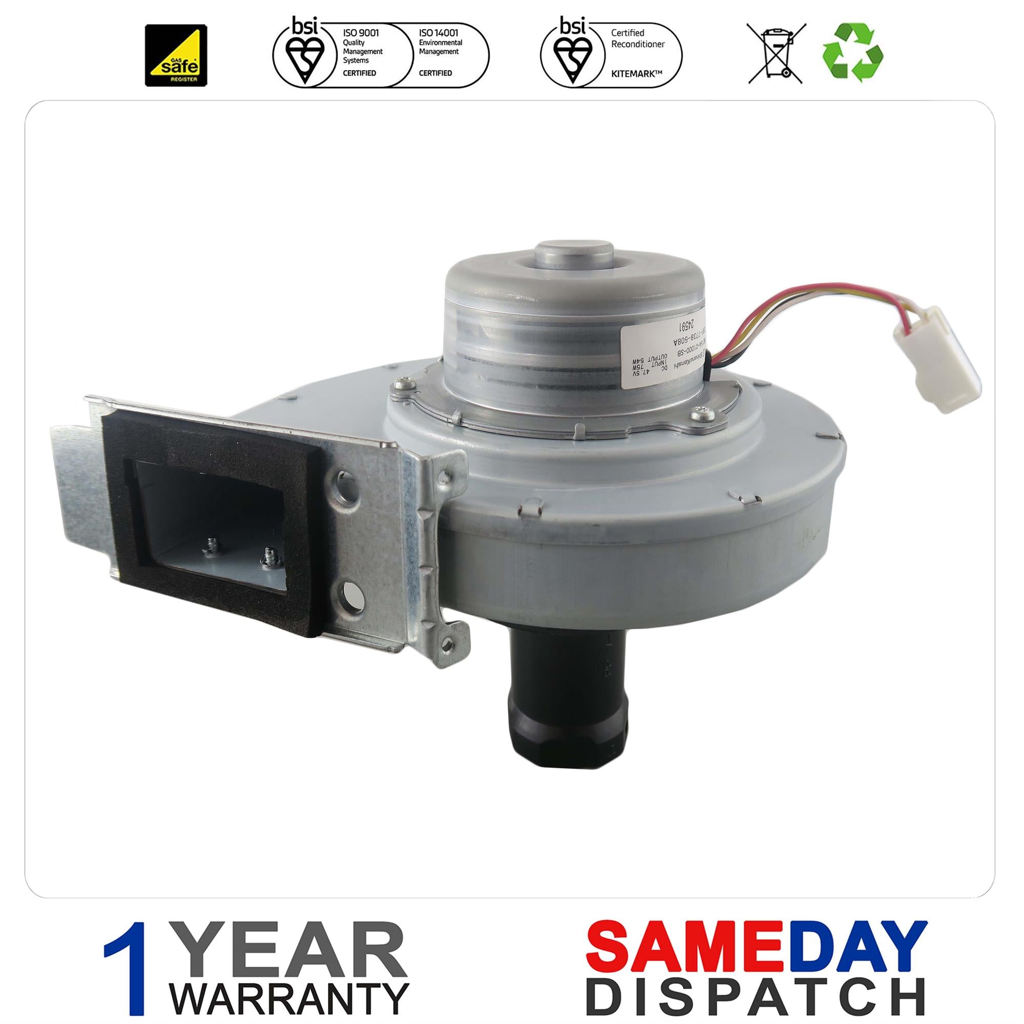 ShinanoKenshi Boiler Fan Assembly M015A-01000-SB
