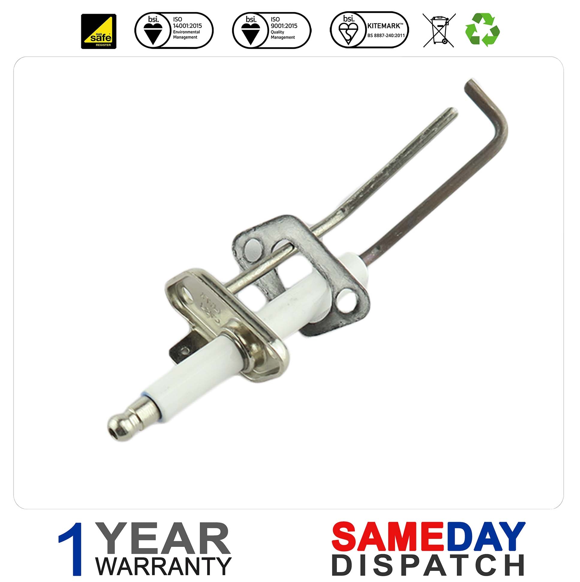 Baxi / Potterton Boiler Ignition Electrode 720767301 720222801 was 5114702