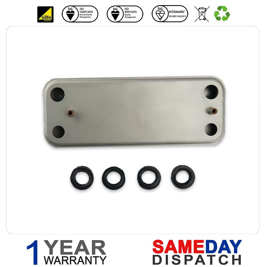 Baxi Potterton Main DHW Plate Heat Exchanger 7225724 was 248046