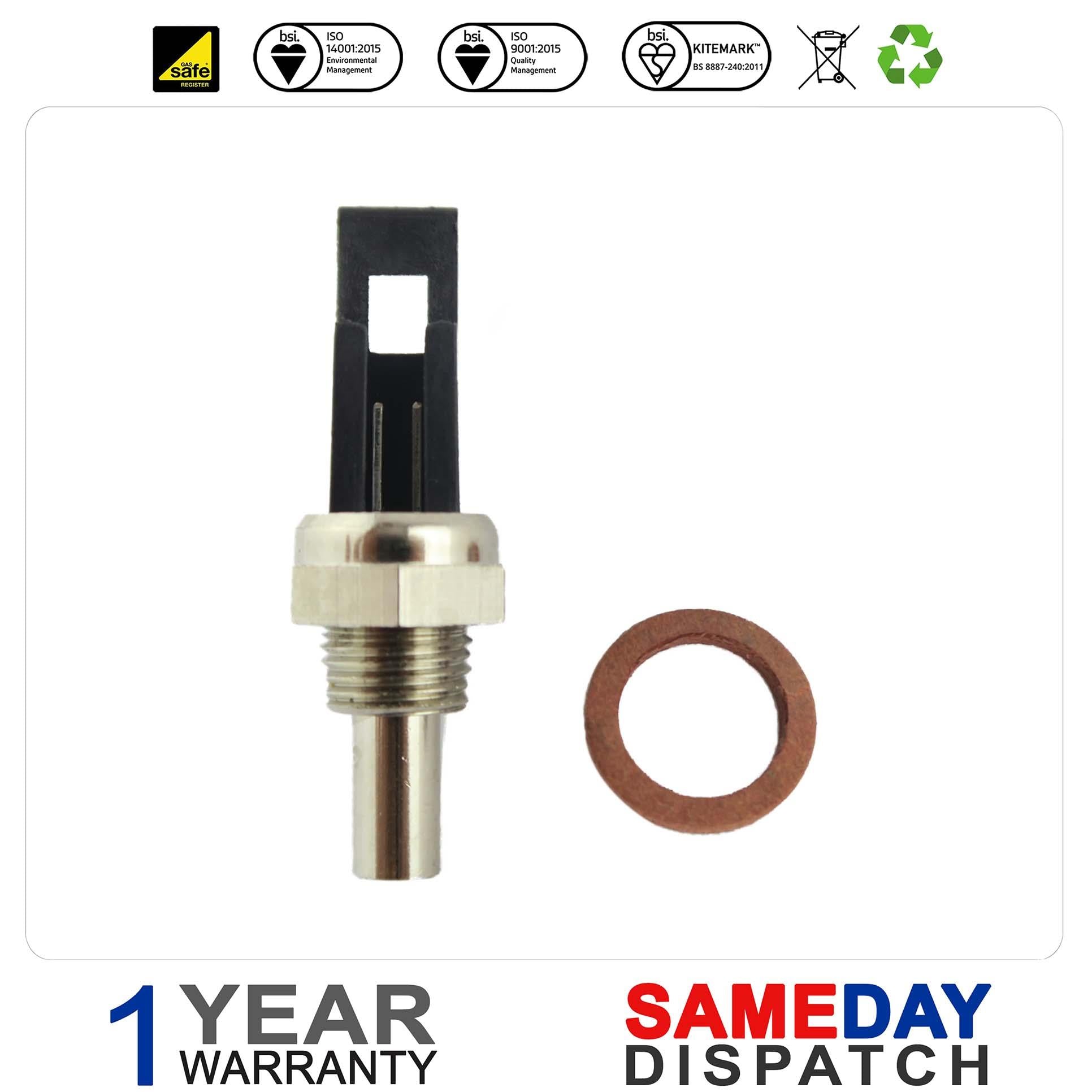 Vokera Thermistor NTC Sensor with Washer 7022 R7022