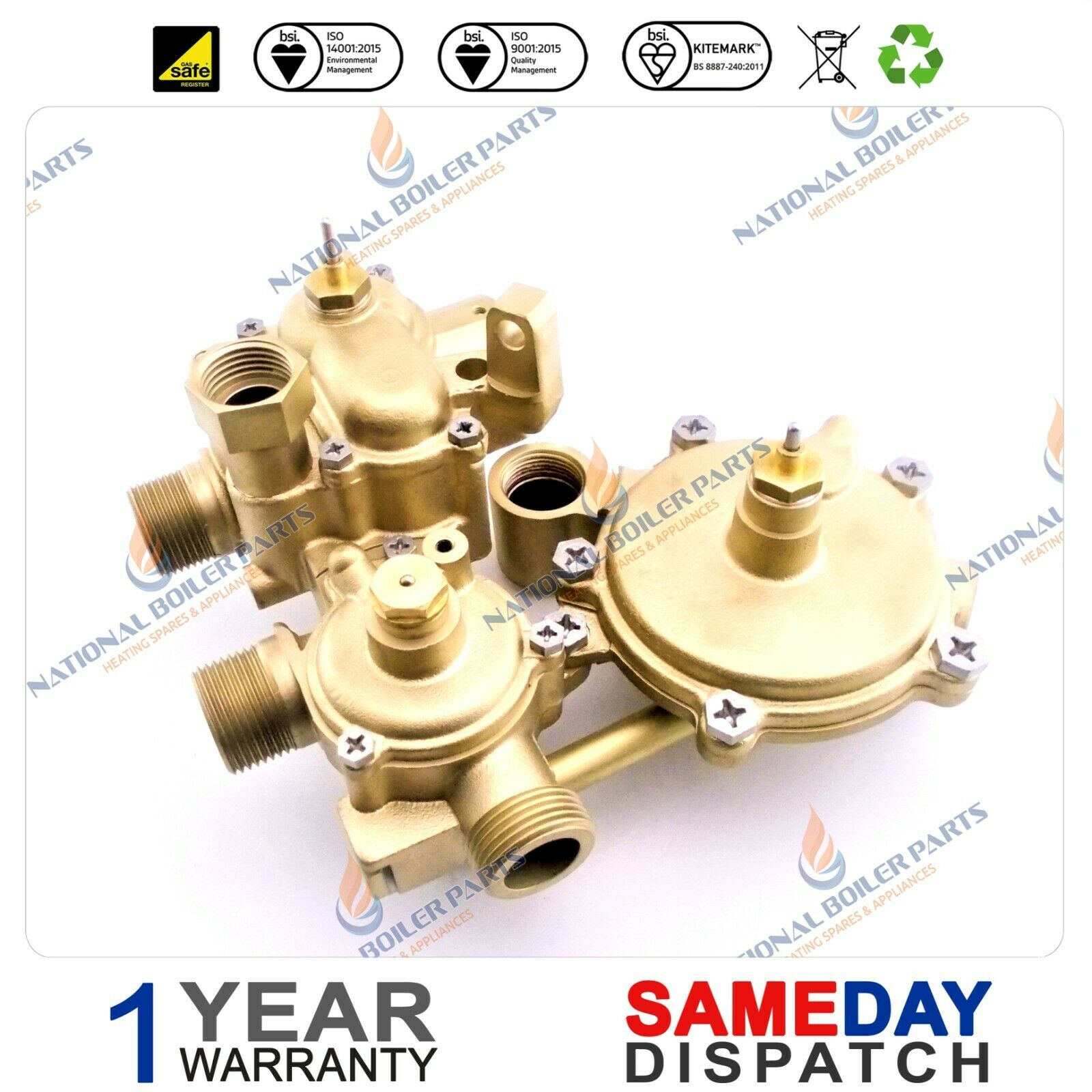 Vokera Excell Boiler Full Heating Manifold 6851 6853 7132