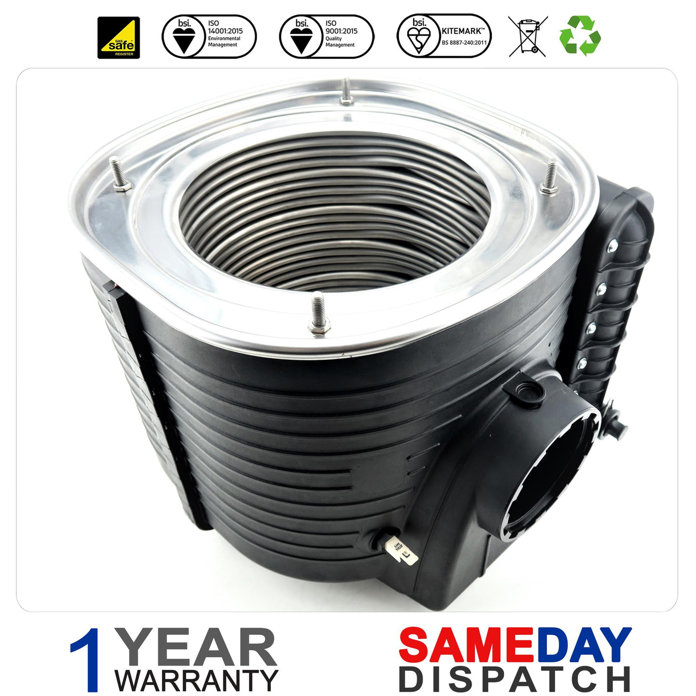 Baxi Duotec Platinum Potterton Gold Promax Heat Exchanger 5114688