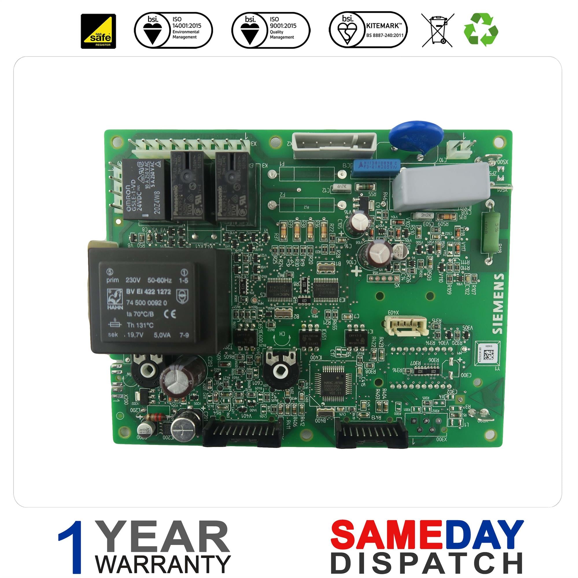 Baxi Duotec Combi Platinum PCB 5120218 7690360