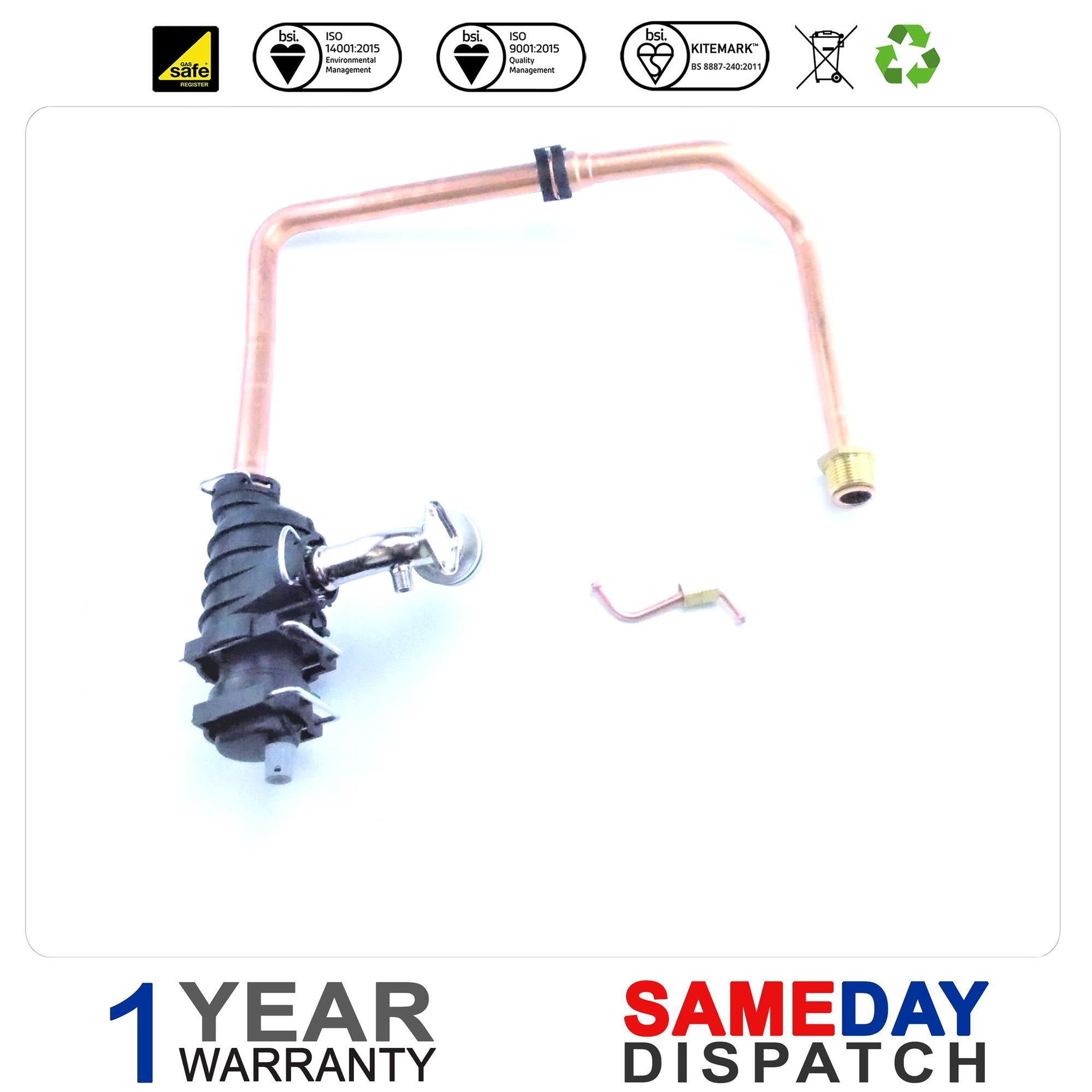 Vokera Procombi Ramper Pipe 20019769