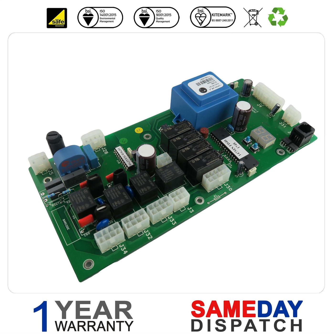 471881 REFURB GLEDHILL GT490 PCB