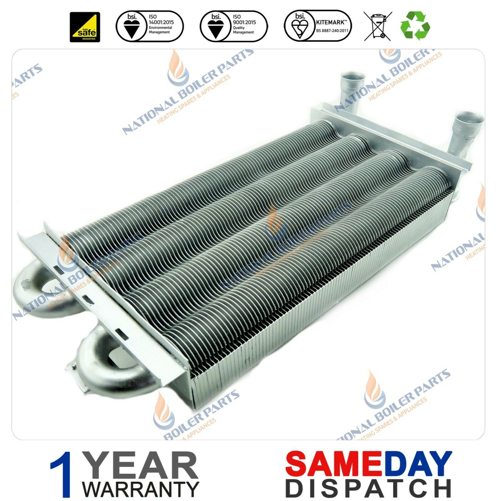 Worcester Boiler Gas To Water Heat Exchanger 87161428120