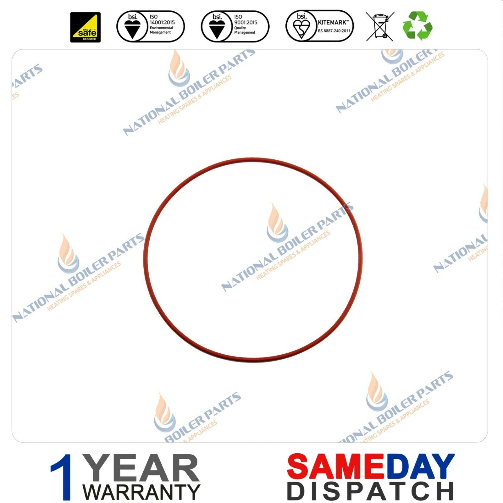 Remeha Avanta Plus Heat Only Burner O'Ring S62718 WAS 720540101