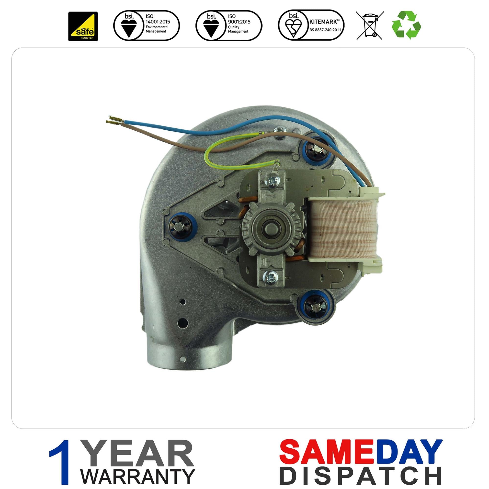 Baxi Boiler Fan Assembly 229422 9101637 229421 9016929