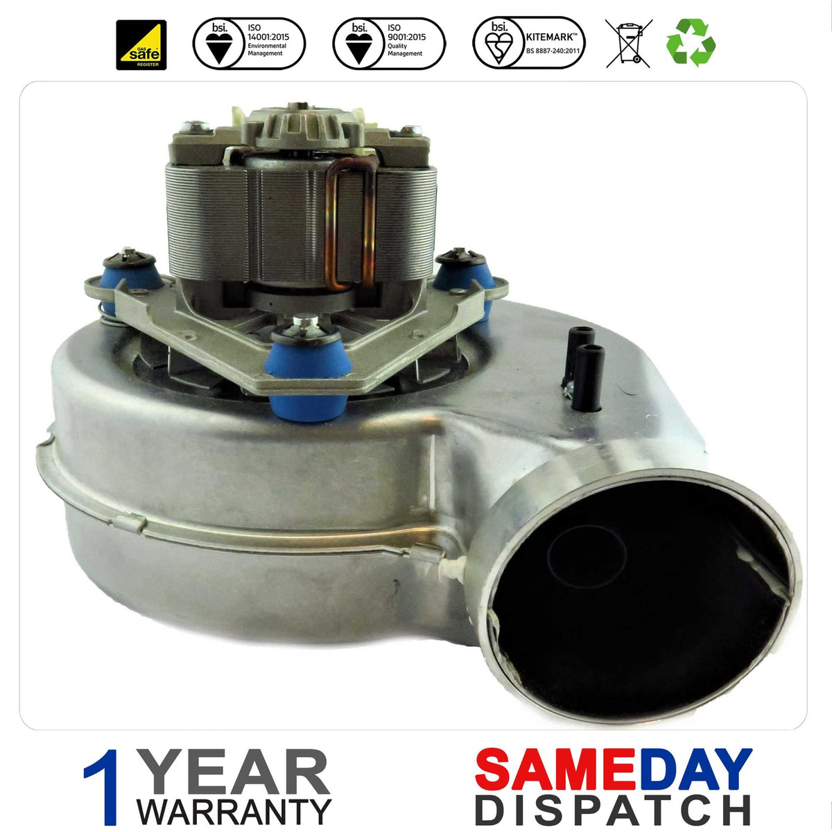 Glowworm Micron 60FF Fan Assembly 227034 S227034 See List Below