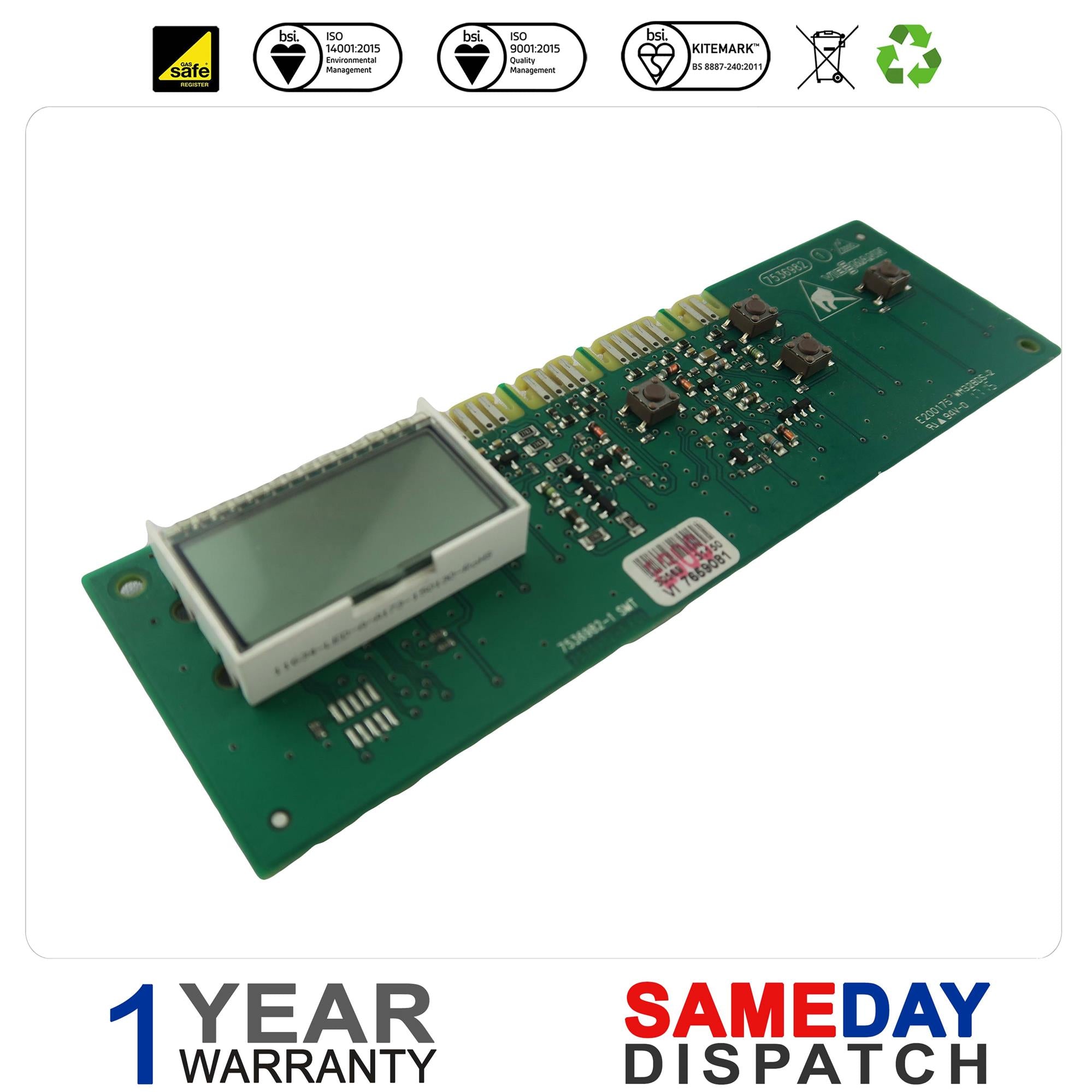 Viessmann Vitodens Printed Circuit Board 7536982