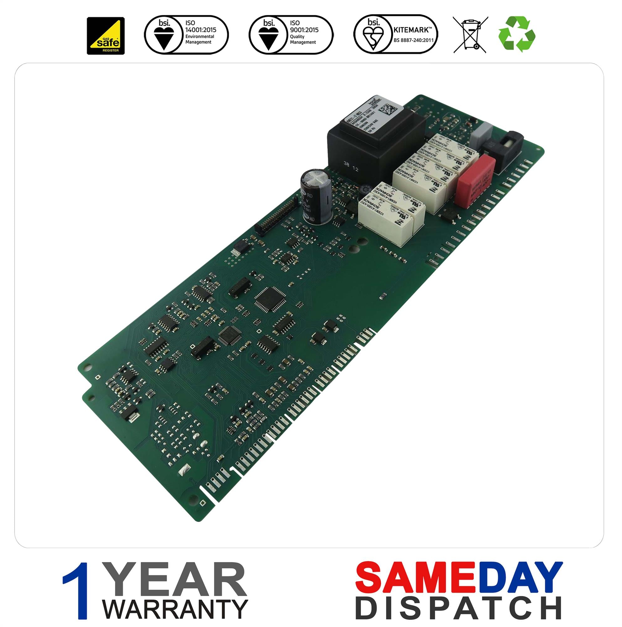 Ideal Procombi Exclusive 24 30 35 BOILER PCB 176830 176842 WAS 176484
