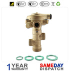 Ravenheat CSi, Little White Silver Star Diverter Valve 0008VAL09010/0