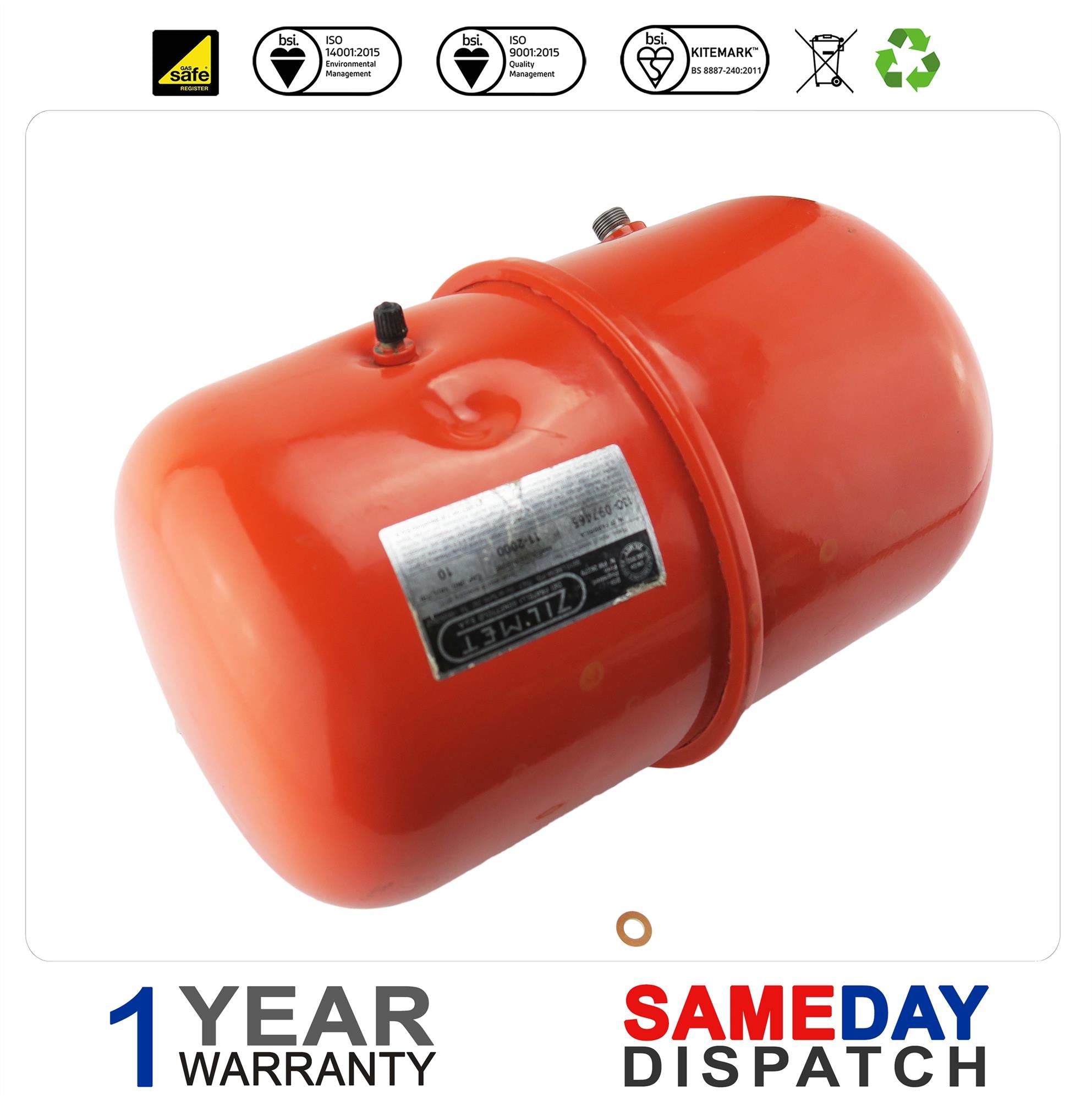 Worcester RSF Boiler Expansion Vessel (10L) 87161425000