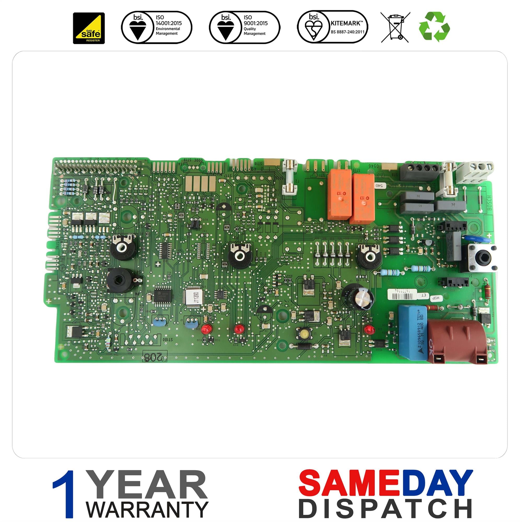 Worcester 24Cdi Of/Bf Main PCB 87483005400