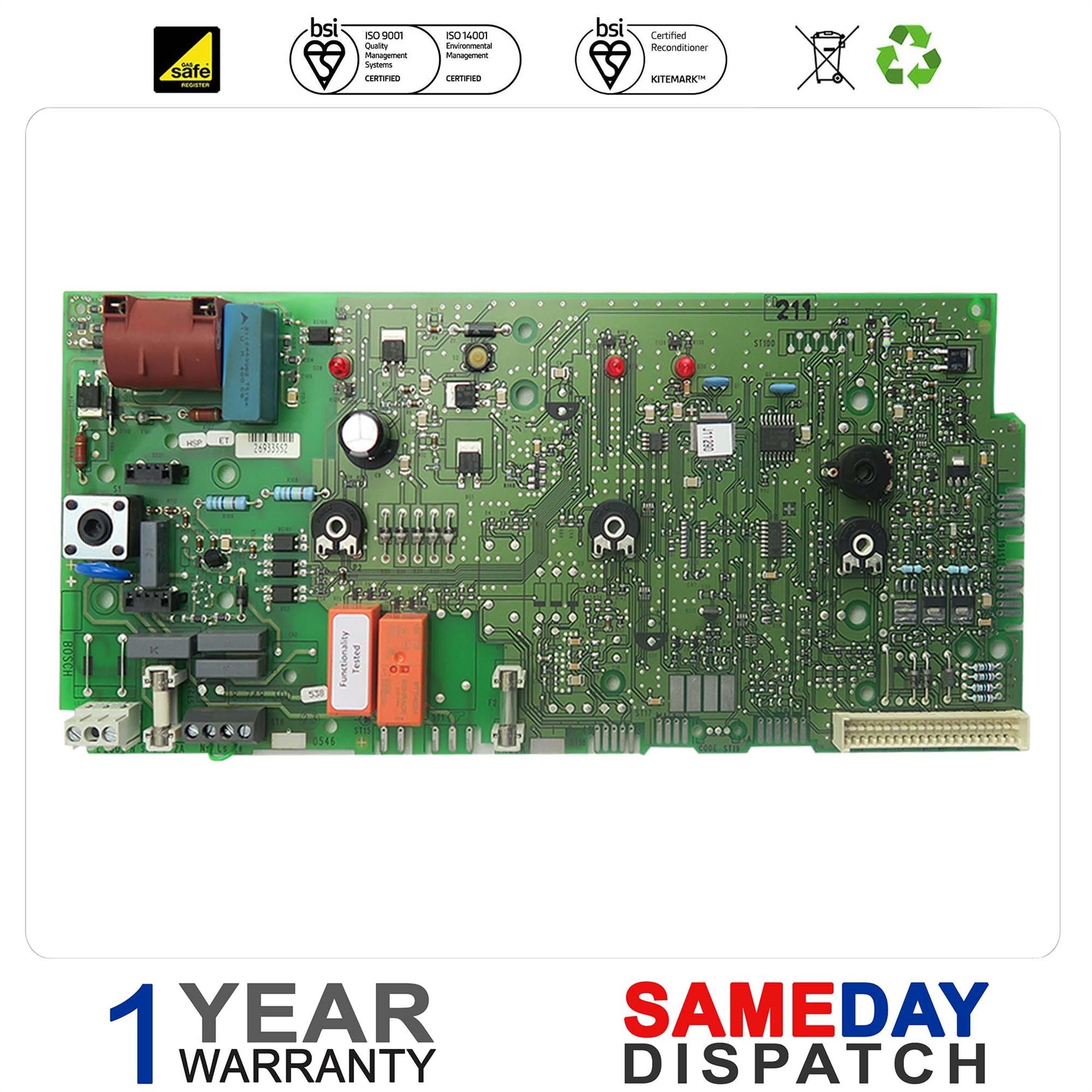 Worcester 24Cdi Rsf PCB 87483005380
