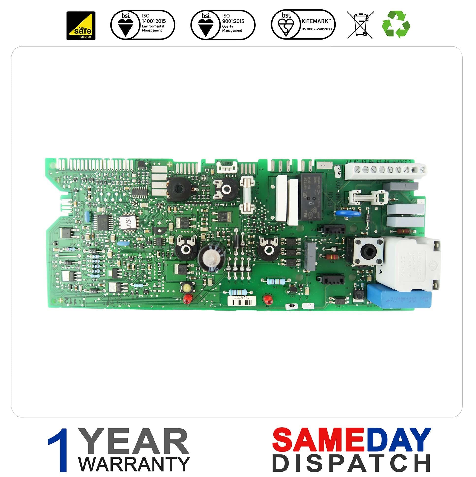 Worcester 24Si 28Si Boiler PCB 87483004870 Was 8748300487