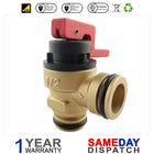 Worcester Boiler Pressure Relief Valve 87161064310 Type 3
