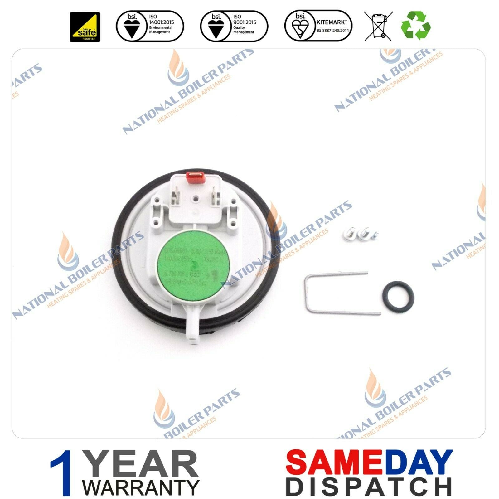 Worcester Greenstar Boiler Air Pressure Switch 87161066330