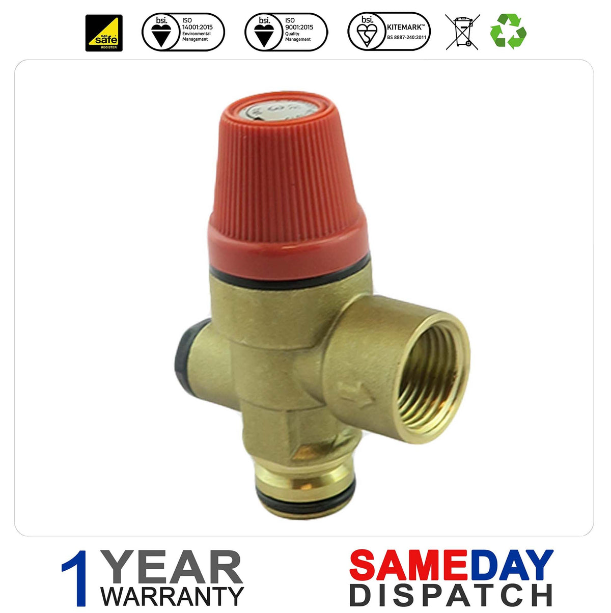 Worcester Highflow 400 BSN FSN FSP OSN Pressure Relief Valve PRV 87161424220