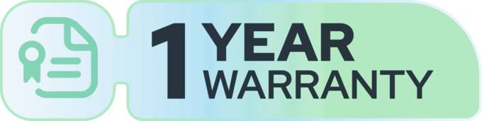 1 year warranty