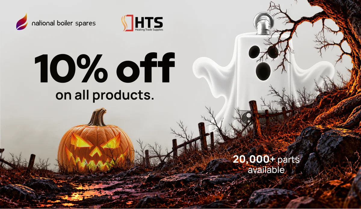 Halloween at National Boiler Spares: 10% off selected boiler spares
