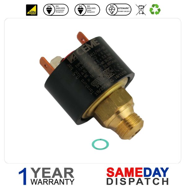 Alpha Low Water Pressure Switch with Washer 3.014379