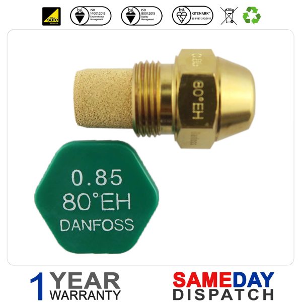 Danfoss Oil Burner 0.85-80° Nozzle 030H8318